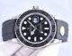 Super Clone Rolex Yachtmaster 42 mm Watch Black Strap Asian 2826 Movement (4)_th.jpg